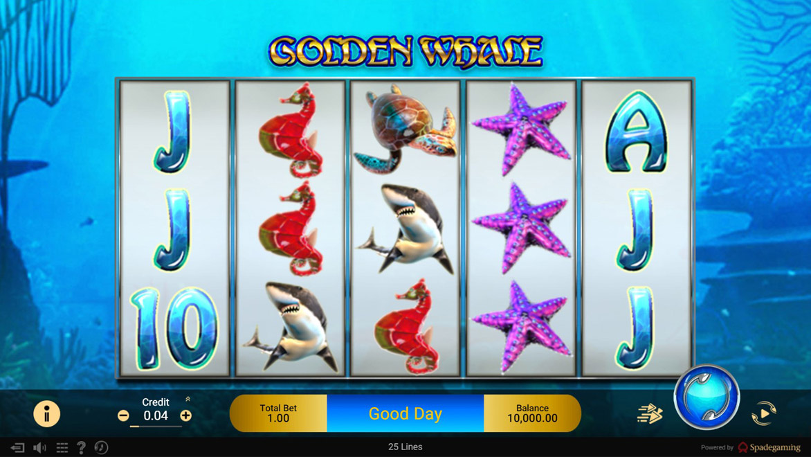 Golden Whale Spadegaming Slot Gacor